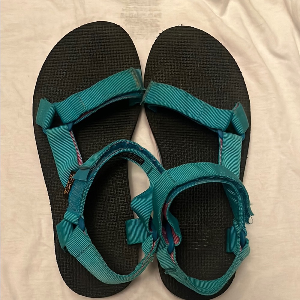 Teva Turquoise Adjustable Sandals Women’s 8